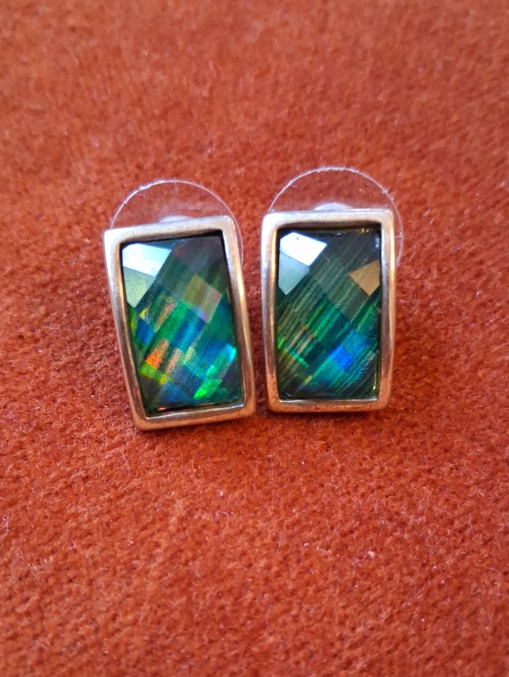 GREENISH/BLUE Earrings